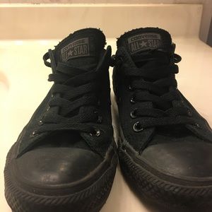 Converse All Star Low Top Sneaker Black 5 M or 7 W